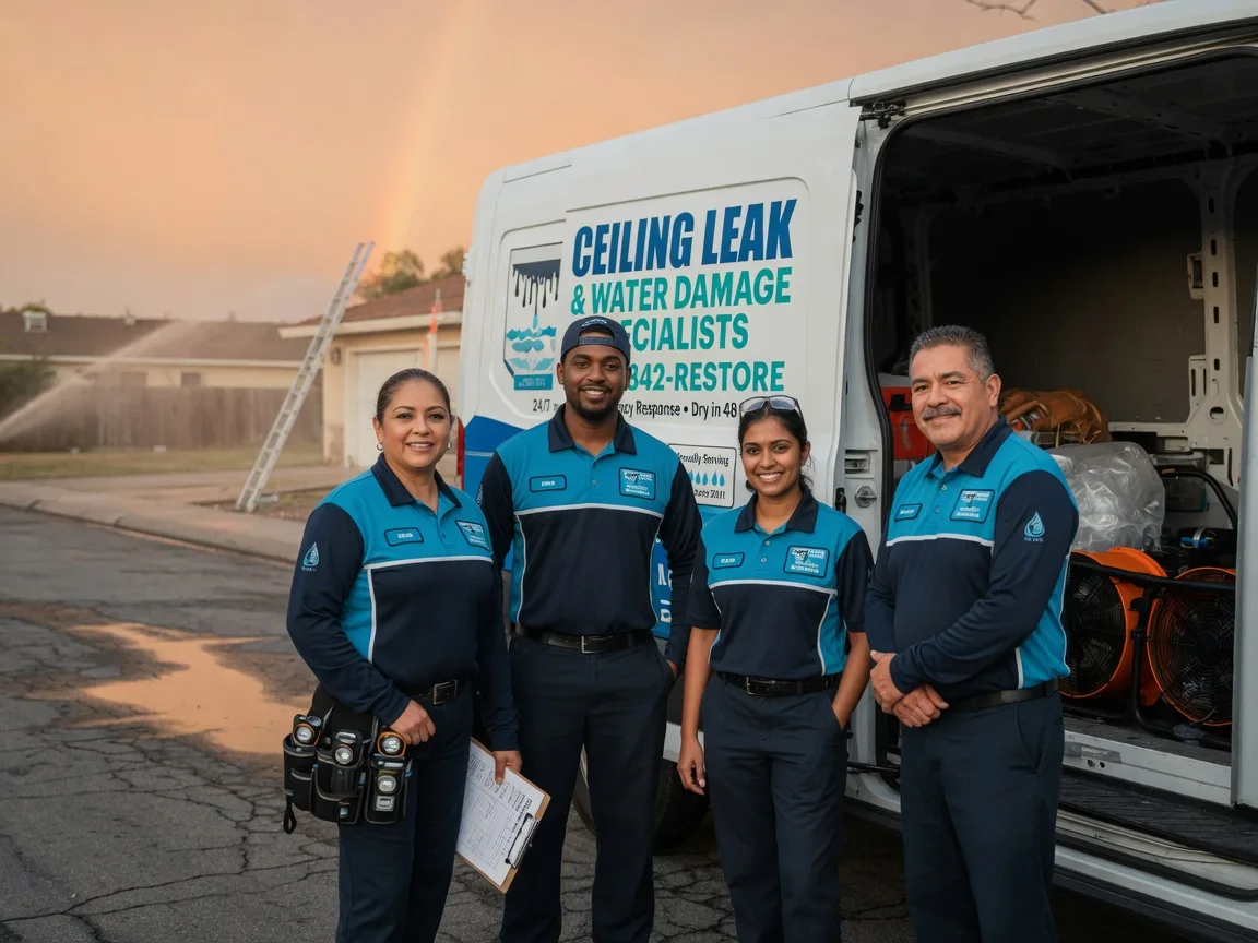 Ceiling Leak Cleanup company in Edgewood, NM